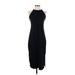 Old Navy Casual Dress - Sheath Crew Neck Sleeveless: Black Print Dresses - Women's Size Small