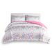 Gracie Mills Domhnall Rainbow Iridescent Metallic Dot Comforter Set