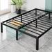 Queen Bed Frame, Metal Platform Bed Frames Queen Size with Storage Space Under Frame, Heavy Duty, 14", Sturdy Steel Slat Support