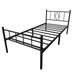 14" Twin XL Bed Frame with Headboard and Footboard, Heavy Duty Metal Platform Bed Frame Easy Assembly, with Steel Slats Support