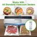 Vacuum Sealer Machine, Full Automatic Food Sealer (95Kpa), vacuum sealers bags, Air Sealing System Dry