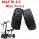 10x2.70-6.5 Tire 10x2.75-6.5 Off-Road Tubeless Tyre for Electric Scooter 10 Inch 70/65-6.5 Universal