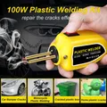100W Plastic Welding Machine Plastic Welder with 200pcs Staples Hot Stapler Plastic Welding Kit