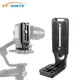 Universal Camera Vertical Shooting L-type Bracket Quick Release Plate 1/4" 3/8" Hole for DSLR Camera