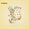 30/Set Fruit Printed Drooling Bibs Disposable Bibs For Baby Boys Girls Non woven Drooling Towel