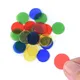 Chips Classroom Supplies for Bingo Game 15mm Plastic Coin Transparent Math Toys Education Toys