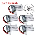 3.7V 450mAh 35C Lipo Battery and Battery charger for X4 H107 H31 KY101 E33C E33 U816A V252 H6C RC