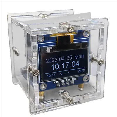 ESP8266 Kit elettronico fai da te Mini orologio Display OLED collegare con Shell progetto di