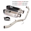 Per LIFAN KP mini 150 150-5U 2015-2023 LF150-5W 2022 2023 sistema di tubi di scarico per moto