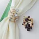 Fashion Jewelry Gift Crystal Shawl Brooches Hijab Brooch Pin Silk Scarf Ring Scarf Clip Scarf Buckle