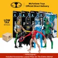 McFarlane Toys JLA BUILD-A WAVE Aquaman Superman Batman Green Lantern Assemble PLASTIC MAN JLA