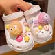 Whole Set DIY Cute Colorful Fur Ball Shoe Charms Designer Lovely All-match Garden Shoe Buckle