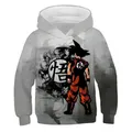 Pull Dragon Ball Z pour enfants sweats à capuche décontractés pour garçons PVD pull Anime pour