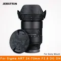 Autocollant de protection d'objectif pour appareil photo Sony Mount Sigma ART 24-70mm F2.8 DG Jazz