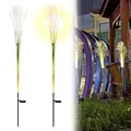 Lampes solaires de jardin étanches lumières oscillantes fleurs crépuscule pour Foster haute