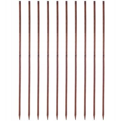 KADAX Rankhilfe aus Holz, imprägnierte Pflanzstäbe, Kletterpflanzen-Stab, 180cm Image