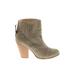 Rag & Bone Ankle Boots: Green Shoes - Women's Size 39 - Round Toe