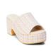 Terry Platform Sandal