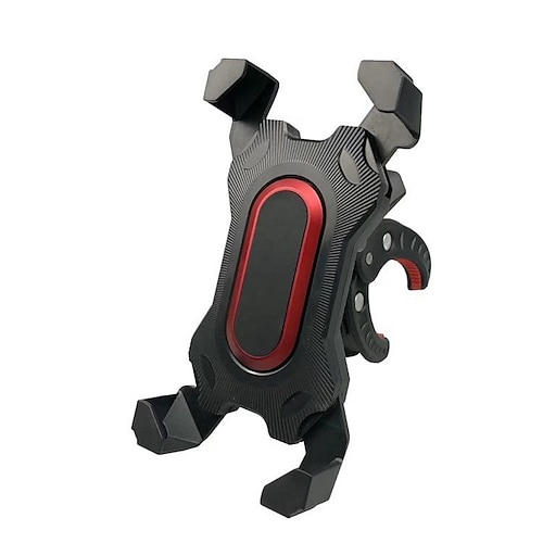 Motorrad-Telefonhalterung Fahrradtelefonhalterung drehbar Abziehbar Telefonhalter für Motorrad Fahhrad Kompatibel mit Alles Handy Handy-Zubehör Image