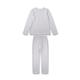 Sanetta Mädchen-Schlafanzug Lila | Hochwertiger und bequemer Schlafanzug aus Bio-Baumwolle für Mädchen. Langarm Schlafanzug mit Minimalprint | Pyjamaset für Mädchen