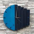 Wood Wall Clock Quartz Analog Silent Non-Ticking Decorative Modern Wall Clock Battery Operated for Living Room Bathroom Bedroom Kitchen Office School