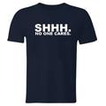 SHHH No One Cares Men's Graphic Cotton T Shirt Classic Shirt Short Sleeve Comfortable Tee Street Holiday Summer Fashion Designer Clothing