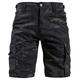 Men's Tactical Shorts Cargo Shorts Shorts Work Shorts Button Multi Pocket Plain Camouflage Wearable Short Outdoor Daily Going out Fashion Classic Camouflage Black ArmyGreen