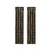 Five Queens Court Branson Polyester Room Darkening Curtain Pair Polyester | 84 H x 50 W in | Wayfair 297404584PR