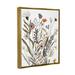 Stupell Industries Bb-290-Floater Modern Herbal Leaves Framed On Canvas Print Canvas | 21 H x 17 W x 1.7 D in | Wayfair bb-290_ffg_16x20