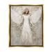 Stupell Industries Soft Abstract Angel Framed On Canvas by Riley B Print Canvas | 31 H x 25 W x 1.7 D in | Wayfair bb-478_ffg_24x30