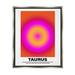 Stupell Industries Funny Taurus Astrology by LulusimonSTUDIO Canvas in Orange | 31 H x 25 W x 1.7 D in | Wayfair bb-513_ffl_24x30