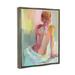 Stupell Industries Abstract Female Figure Study Framed On Canvas by Jenny Westenhofer Print Canvas | 21 H x 17 W x 1.7 D in | Wayfair