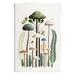 Stupell Industries Bb-050-Wood Whimsical Mushrooms On Canvas Print Canvas in Green | 19 H x 13 W x 0.5 D in | Wayfair bb-050_wd_13x19