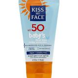 Kiss My Face 50 Baby Mineral Sunscreen SPF 50 Fragrance Free 4 fl oz (118 ml)