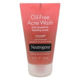 Neutrogena Oil-Free Acne Wash Pink Grapefruit Foaming Scrub 4.2 Ounce (Value Pack Of 2)