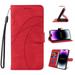 for Samsung Galaxy S20 Case Vintage Embossed Phone Case Wallet Card Holder PU Leather Stand Flip Case Wrist Strap Magnetic Closure Shockproof Protective Cover for Samsung S20 Red