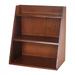 Tongina Display Shelf Wooden Storage Rack Shelf Display Cosmetics Storage Rack Wooden Shelf Desktop Storage Cabinet for Bedroom