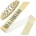 60th Birthday Gifts Ladies Belt The Crown Ornament Tiara Happy Decorations Decorate Gold Dust Stretch Leather