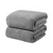mtvxesu Bath Towels Solid Clolor Coral Velvet Absorbent Bath Towels for Adults Dry Hair Towel Beach Towel Strip Patterned Bath Towel Reusable Towels