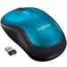 Logitech M185 Wireless Mouse 2.4GHz with USB Mini Receiver 12-Month Battery Life 1000 DPI Optical Tracking Ambidextrous Compatible with PC Mac Laptop - Blue