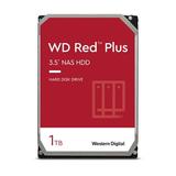 Western Digital 1TB WD Red Plus NAS Internal Hard Drive HDD - 5400 RPM SATA 6 Gb/s CMR 64 MB Cache 3.5 - WD10EFRX