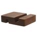 2 Pieces Cell Phone Stand Home Decor Desk Topper Phone Bracket Lovely Phone Holder Mobile Phone Holder Intelligent Wooden