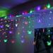 Deagia Home Textiles Clearance Led String Curtain Lights Colorful Wedding Children Room Decor Lamp Bath Towels