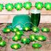 kosheko String Lights 69 In 10 LED Green St. Patrick s Day Lights Battery Green String Lights for St. Patrick s Day Party Family Terrace Indoor/Outdoor Decor Green