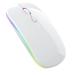 HERESOM Wireless Gaming Mouse Wireless Charging Mute Bluetooth Mode Mouse Laptop 2.4G+BT5.2 Wireless Mouse