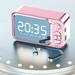 Rvasteizo Consumer Electronics Savings! Digital Alarm Clock Mirror Surface Bluetooth Speaker Electronic Clock With Large Display Screen FM Radio For Bedroom Office