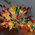 Stiwee Morden Home Lighting Clearance 100 Lights Outdoor Decorative Tree Lights Tungsten Ring Lights Multi-Color Mix