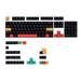 136Keys PBT Keycaps Cherry Profile Dye-Sublimation Keycap For Cherry MX Switch Mechanical Keyboard Eye-catching Keycap