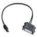 15 Pin Sata Male to 6pin Sata Female Optical Drive Power Cable 22AWG 17CM/6.7in