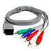 1080/720P Component Cable HDTV Audio-Video 5RCA Cable Wire Extension Line for Wii Console Replacement Accessory